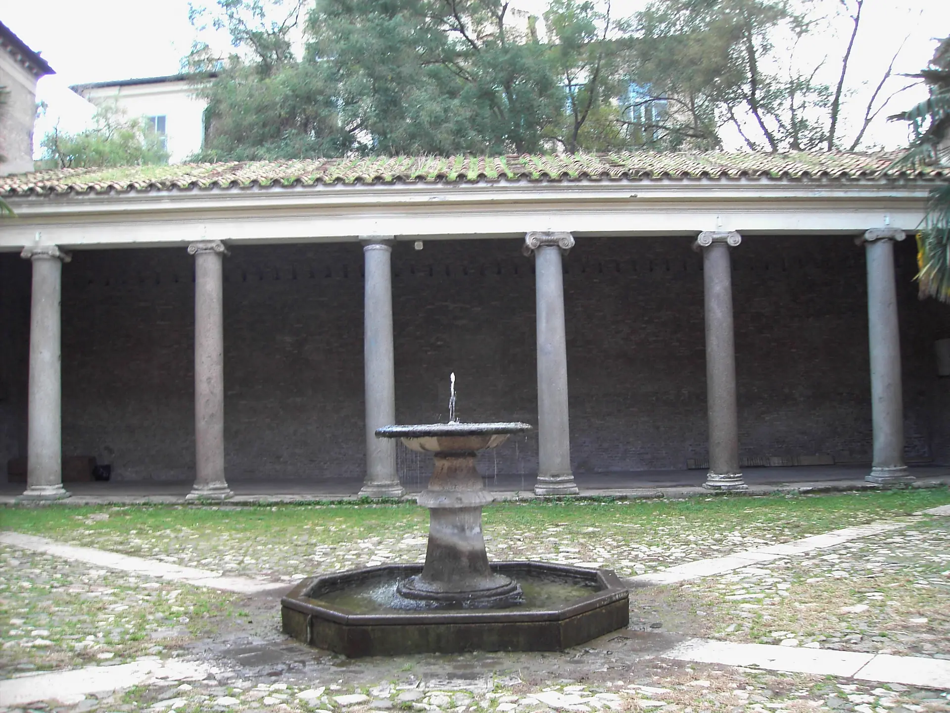 The cloister