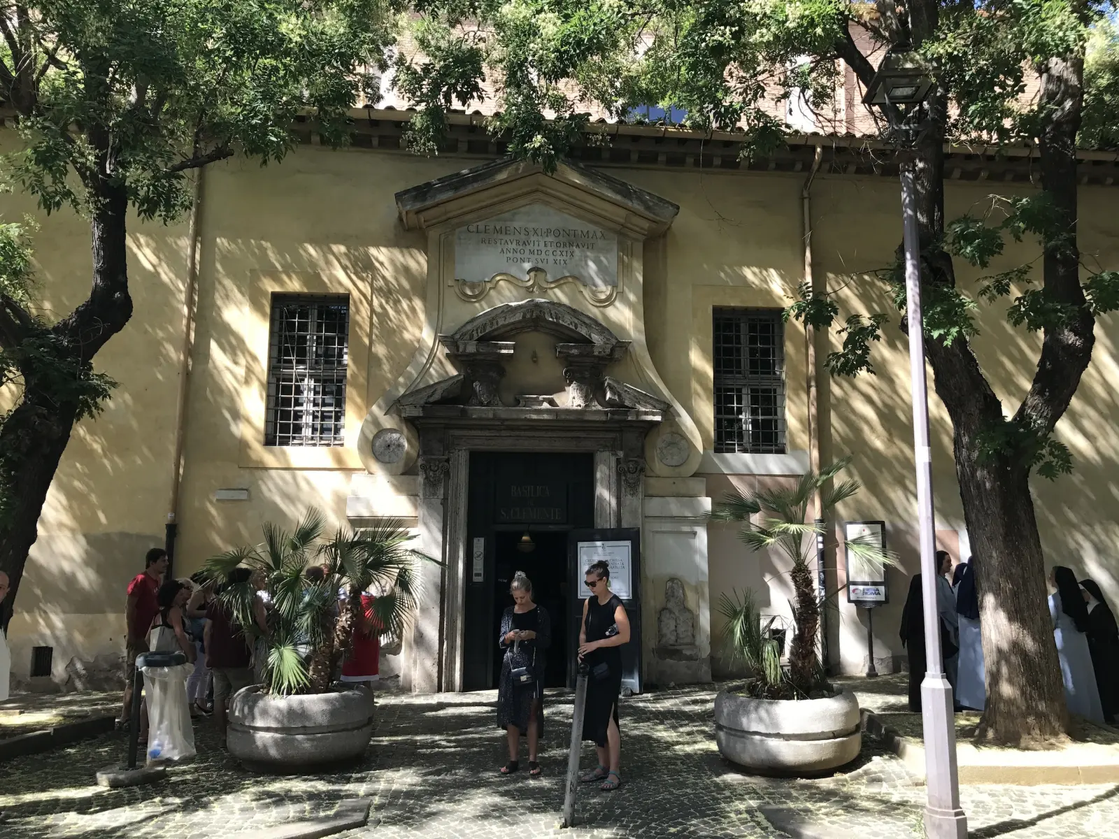 The forecourt